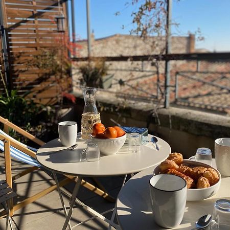 The Sunny - P2 With Terrace - City Centre Nîmes Exterior foto