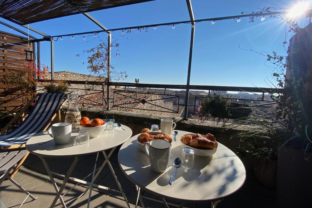 The Sunny - P2 With Terrace - City Centre Nîmes Exterior foto