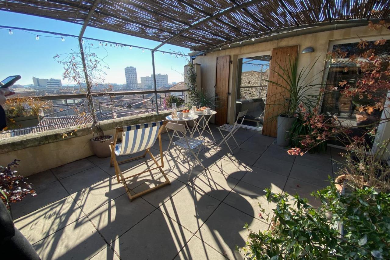 The Sunny - P2 With Terrace - City Centre Nîmes Exterior foto